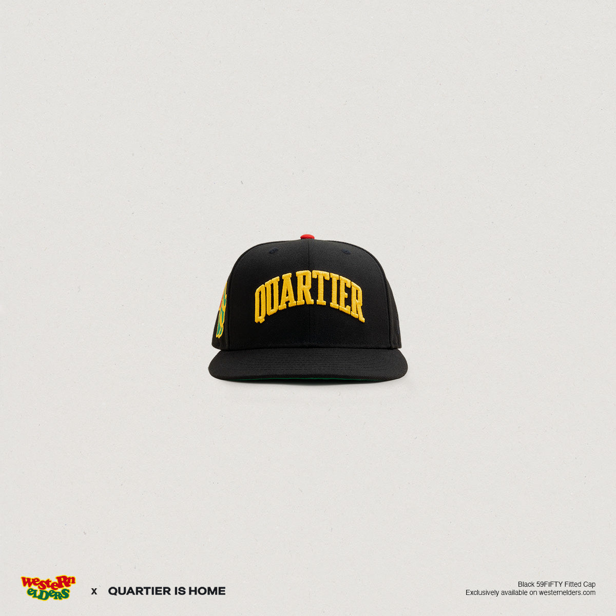 Western Elders X Quartier is Home "Home is where your people are" New Era 59Fifty Fitted